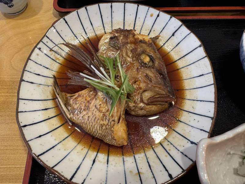鯛の兜煮